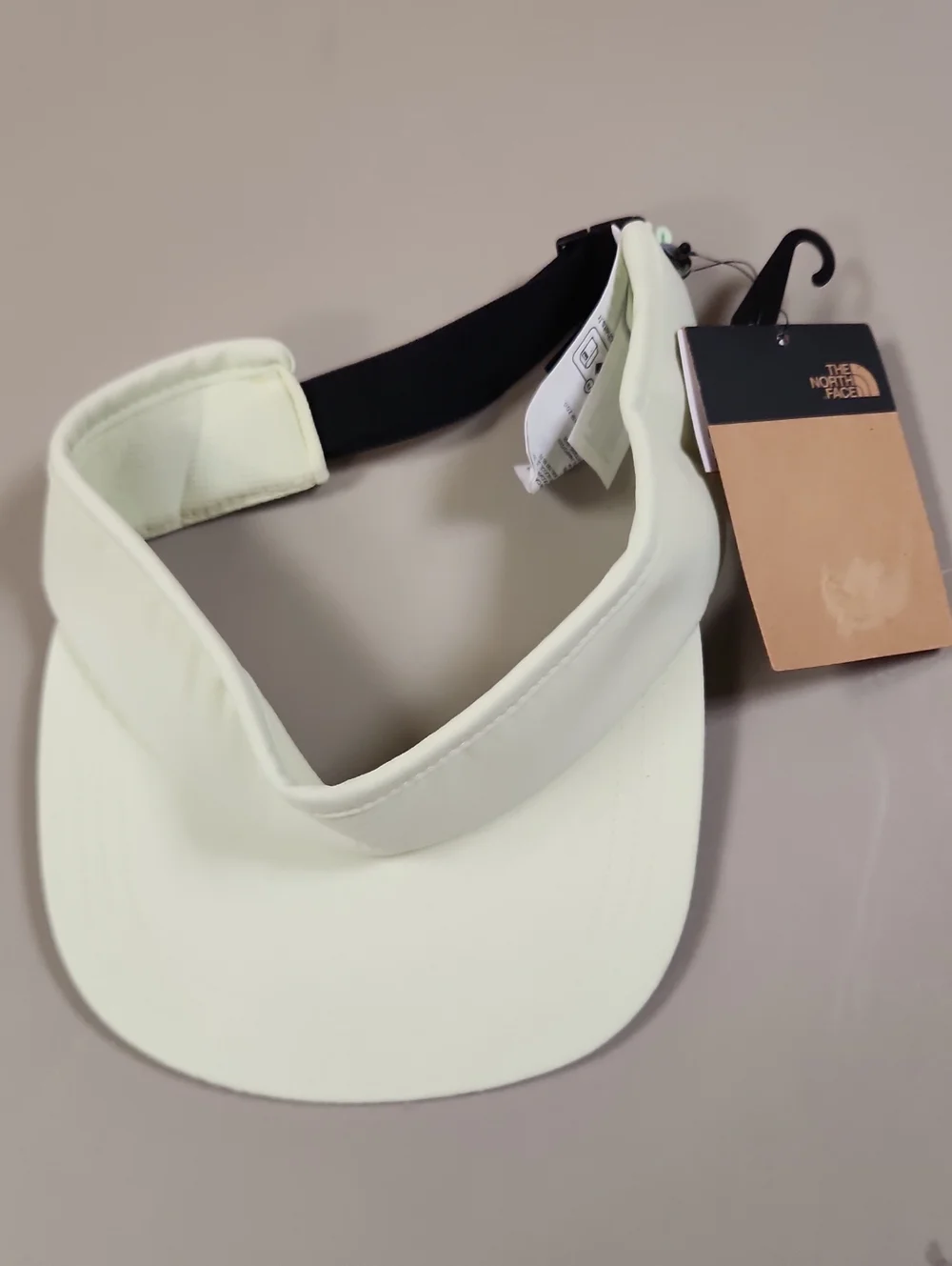 The North Face Unisex Cream Visor Cap